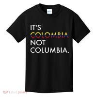 It's Colombia Not Columbia Colombian Kids T-Shirt thumb 0