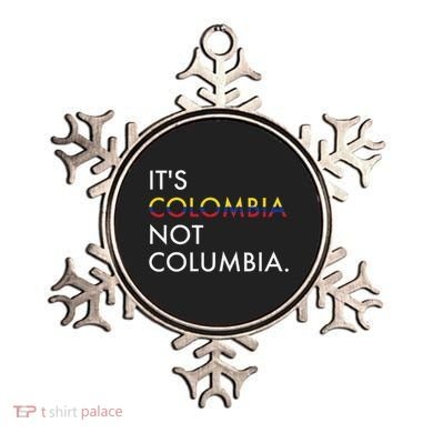 ItS Colombia Not Columbia Colombian Ornament