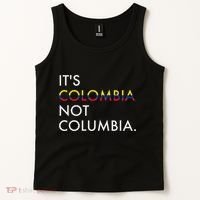 ItS Colombia Not Columbia Colombian Tank Top thumb 2