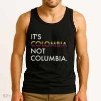 ItS Colombia Not Columbia Colombian Tank Top thumb 3