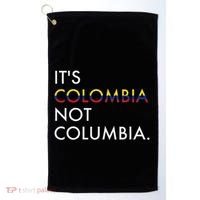 ItS Colombia Not Columbia Colombian Golf Towel thumb 0
