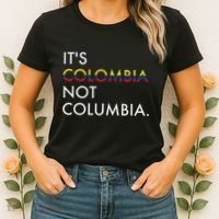 ItS Colombia Not Columbia Colombian Women's T-Shirt thumb 2