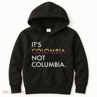 ItS Colombia Not Columbia Colombian Kids Hoodie thumb 0