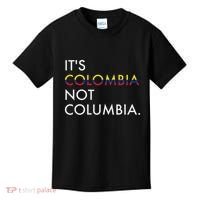 ItS Colombia Not Columbia Colombian Kids T-Shirt thumb 0