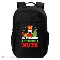 IN CHARGE OF THESE NUTS! Nutcracker Christmas Ballet Meme  Backpack thumb 0