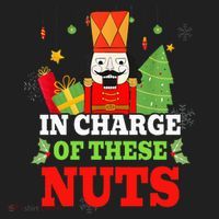 IN CHARGE OF THESE NUTS! Nutcracker Christmas Ballet Meme  Beanie thumb 2