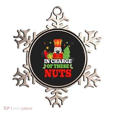 IN CHARGE OF THESE NUTS! Nutcracker Christmas Ballet Meme  Ornament