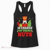 IN CHARGE OF THESE NUTS! Nutcracker Christmas Ballet Meme  Women's Tank Top thumb 0