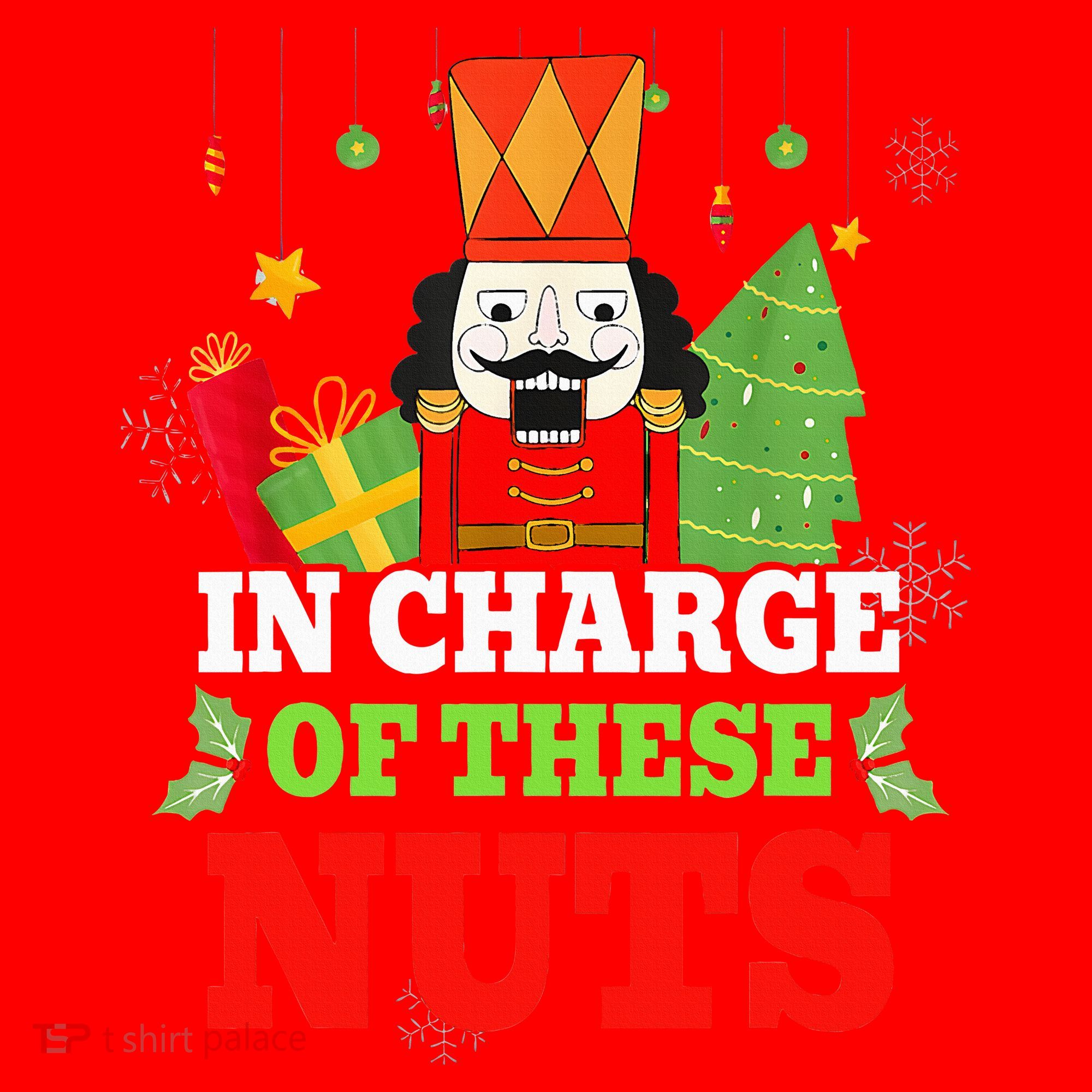IN CHARGE OF THESE NUTS! Nutcracker Christmas Ballet Meme  Santa Hat