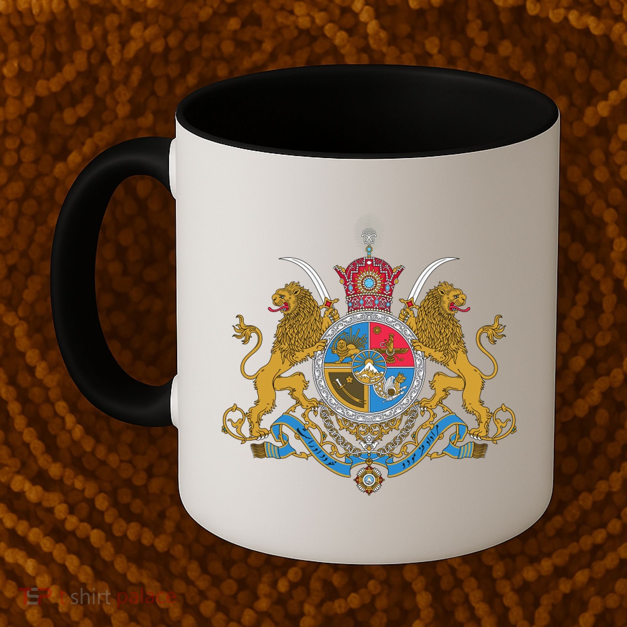 Imperial Coat Of Arms Of Iran Coffee Mug