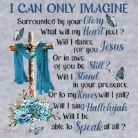 I Can Only Imagine Surrounded By Your Glory Heaven Women's Sweatshirt thumb 2