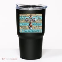I Can Only Imagine Faith Sea Shell Cross Tumbler thumb 0