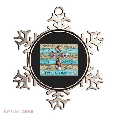 I Can Only Imagine Faith Sea Shell Cross Ornament