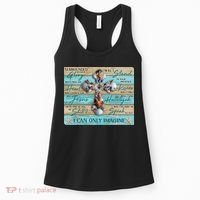 I Can Only Imagine Faith Sea Shell Cross Women's Tank Top thumb 0