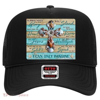 I Can Only Imagine Faith Sea Shell Cross Hat