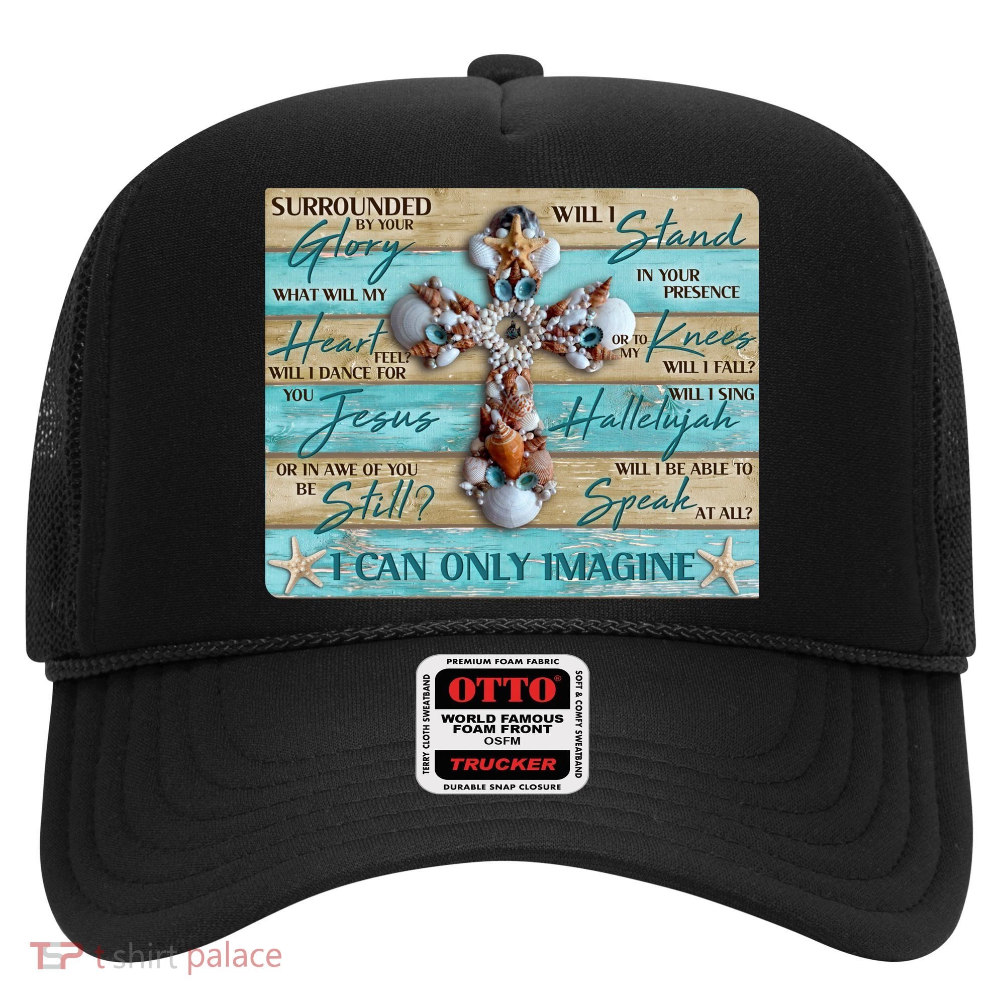 I Can Only Imagine Faith Sea Shell Cross Hat