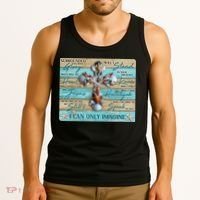 I Can Only Imagine Faith Sea Shell Cross Tank Top thumb 3