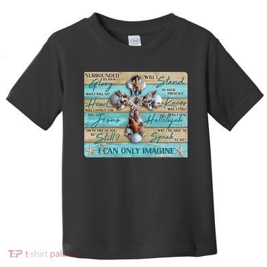 I Can Only Imagine Faith Sea Shell Cross Toddler T-Shirt