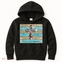 I Can Only Imagine Faith Sea Shell Cross Kids Hoodie thumb 0
