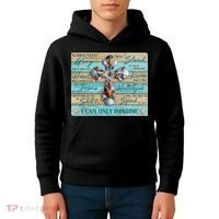 I Can Only Imagine Faith Sea Shell Cross Kids Hoodie thumb 4
