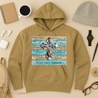 I Can Only Imagine Faith Sea Shell Cross Hoodie thumb 3