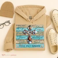 I Can Only Imagine Faith Sea Shell Cross Hoodie thumb 4