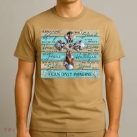 I Can Only Imagine Faith Sea Shell Cross T-Shirt thumb 3