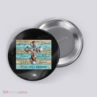 I Can Only Imagine Faith Sea Shell Cross Button thumb 0