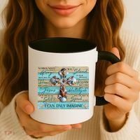I Can Only Imagine Faith Sea Shell Cross Coffee Mug thumb 3