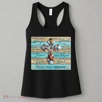 I Can Only Imagine Faith Sea Shell Cross Women's Tank Top thumb 3