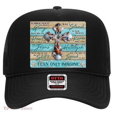 I Can Only Imagine Faith Sea Shell Cross Hat