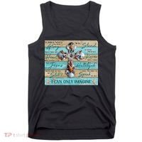 I Can Only Imagine Faith Sea Shell Cross Tank Top thumb 0