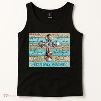I Can Only Imagine Faith Sea Shell Cross Tank Top thumb 2