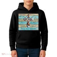 I Can Only Imagine Faith Sea Shell Cross Kids Hoodie thumb 4