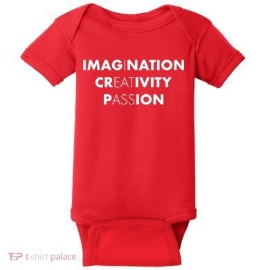 Imagination Creativity Passion I Eat Ass Baby Bodysuit
