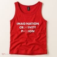 Imagination Creativity Passion I Eat Ass Tank Top thumb 2