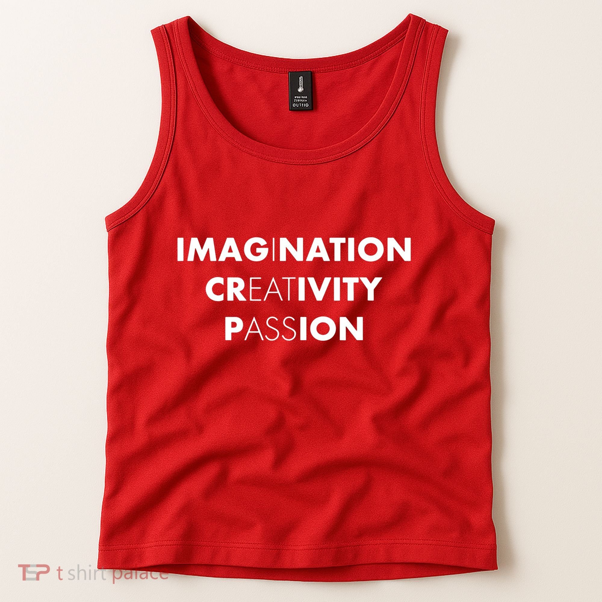 Imagination Creativity Passion I Eat Ass Tank Top