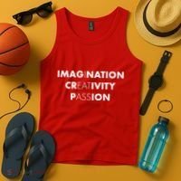 Imagination Creativity Passion I Eat Ass Tank Top thumb 4