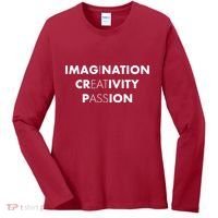Imagination Creativity Passion I Eat Ass Women's Long Sleeve Shirt thumb 0