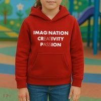 Imagination Creativity Passion I Eat Ass Kids Hoodie thumb 3