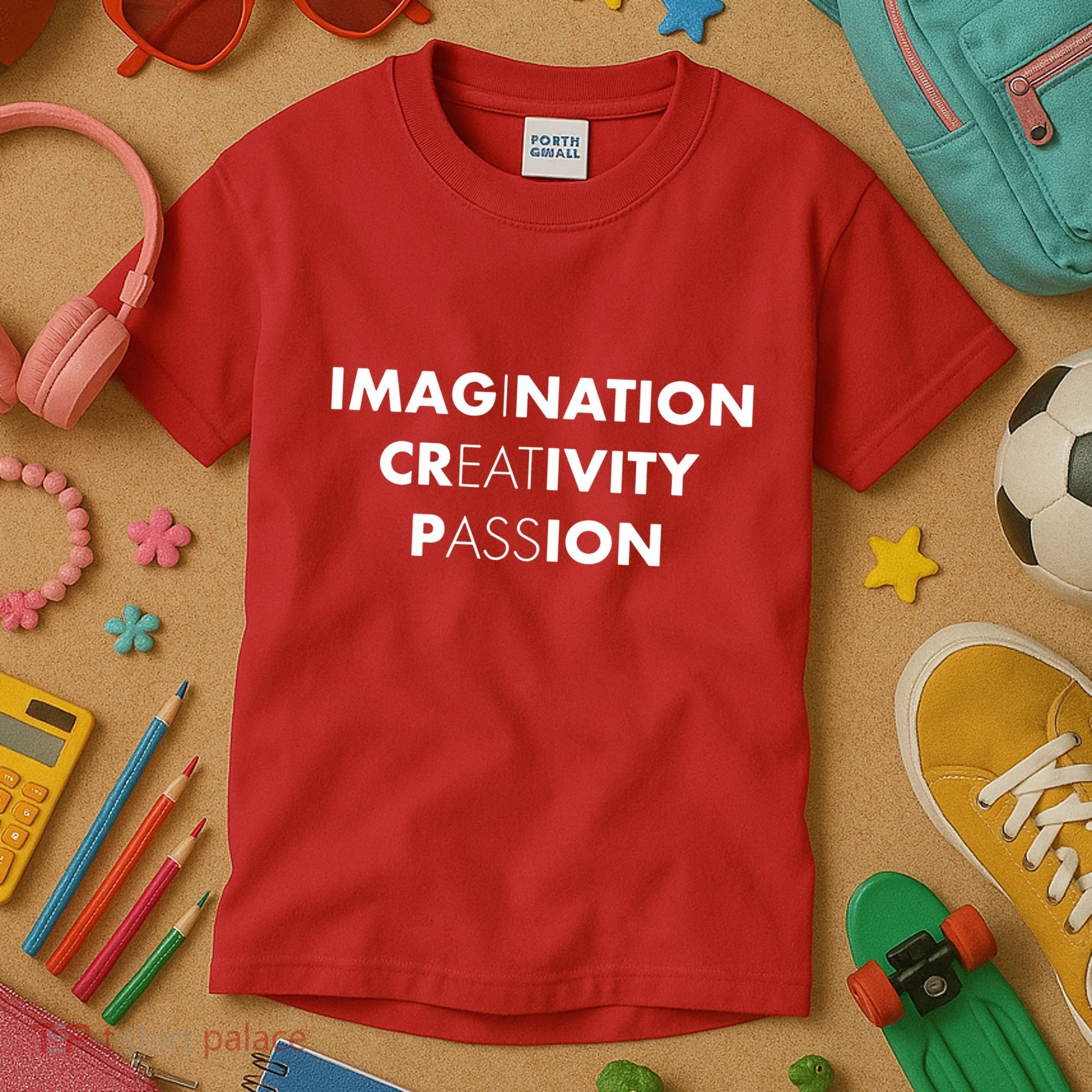 Imagination Creativity Passion I Eat Ass Kids T-Shirt