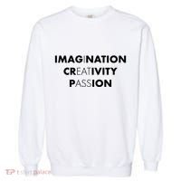 Imagination Creativity Passion I Eat Ass Garment-Dyed Sweatshirt thumb 0