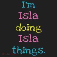 Isla Cute Personalized Text 's Gift Top For Women's Sweatshirt thumb 2