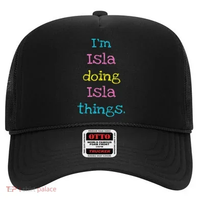 Isla Cute Personalized Text 's Gift Top For Hat