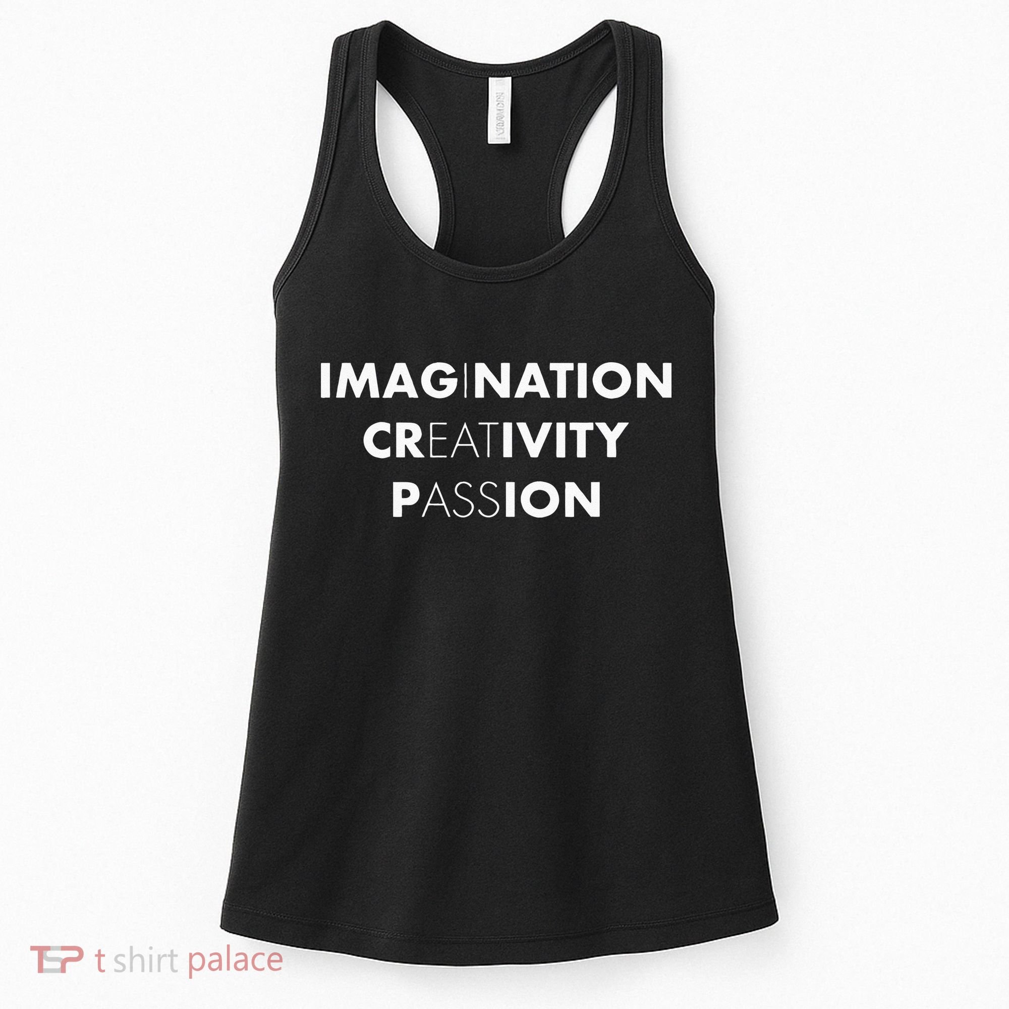 Imagination Creativity Passion I Eat Ass Funny Adult Pun Women's Tank Top