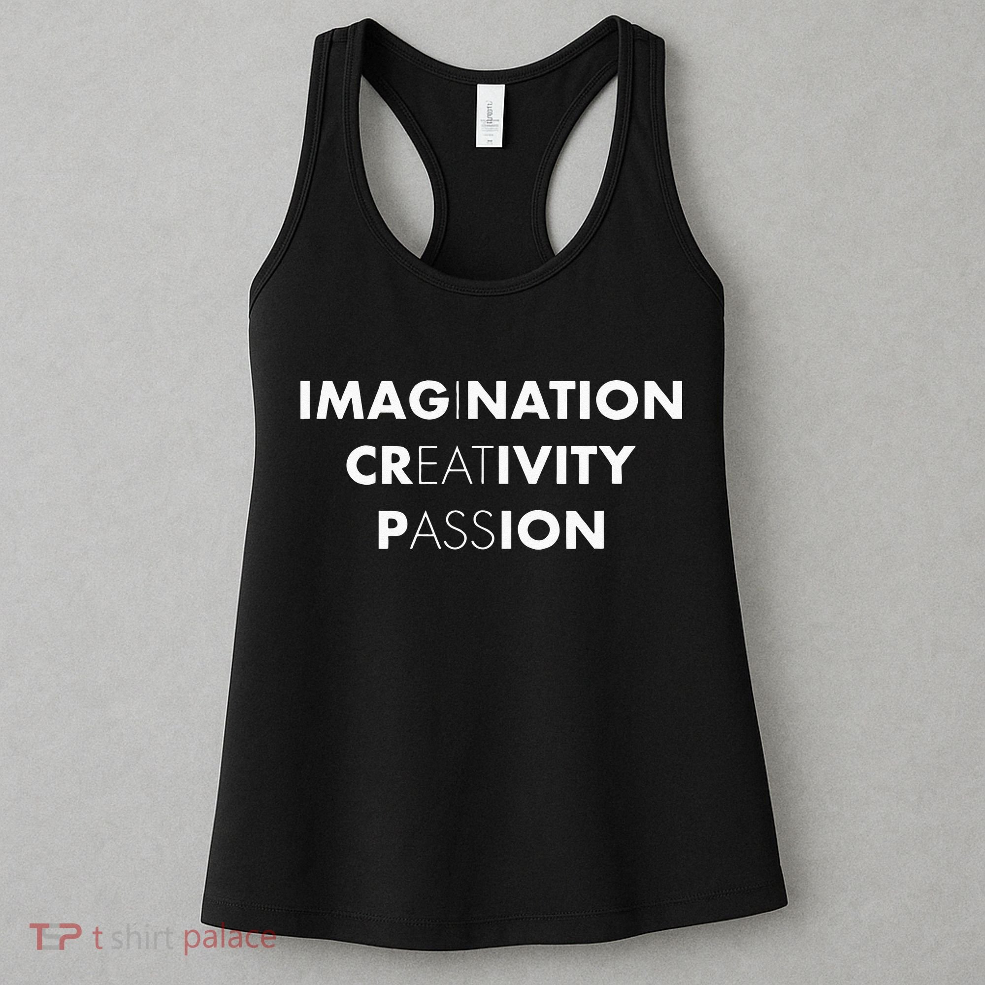 Imagination Creativity Passion I Eat Ass Funny Adult Pun Women's Tank Top