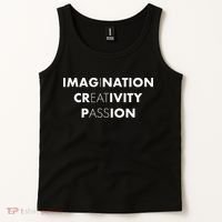 Imagination Creativity Passion I Eat Ass Funny Adult Pun Tank Top thumb 2