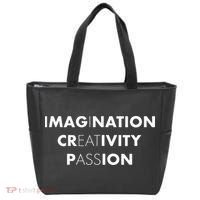 Imagination Creativity Passion I Eat Ass Funny Adult Pun Tote Bag thumb 0