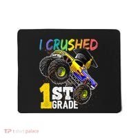 I Crushed Preschool Monster Truck Graduation Cap Gift Mousepad thumb 0