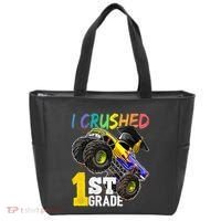 I Crushed Preschool Monster Truck Graduation Cap Gift Tote Bag thumb 0